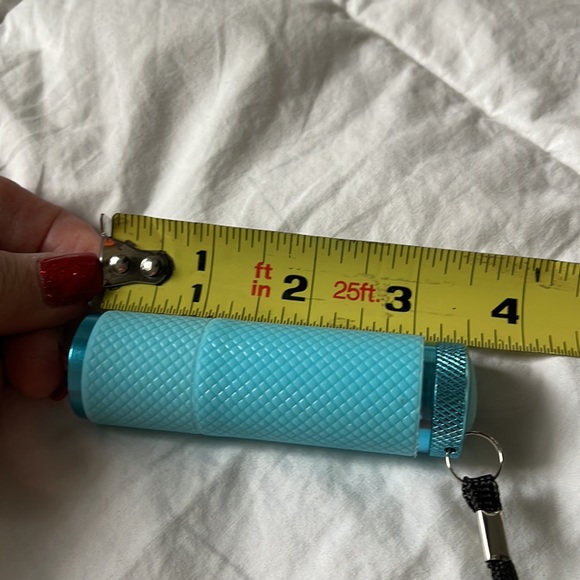 Blue/green mini flashlights , great for in purse or car - Picture 4 of 6